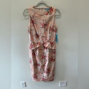 ANTONIO MELANI Floral Pink Dress